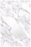  GL-3007 Arany fényes márványmintás PVC falpanel - 122x280cm (2, 2mm)