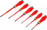 BGS technic Set șurubelnițe izolate VDE | vârf extra subțire | 6 piese (35850) Surubelnita