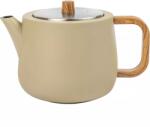 Bredemeijer Facet Ceainic, cu perete dublu, bej, capacitate 1, 1 l