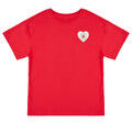 Converse Rövid ujjú pólók VALENTINE'S DAY BF TEE Piros 8 / 10 ans