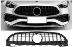  Mercedes Benz C-osztály W206 2021- AMG LINE lakkozott fekete hűtőrács Panamerica AMG GT stílusban