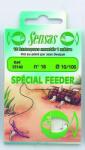 SENSAS Feeder horog No. 18 damil 0.16mm/100cm 10 db (55173)