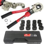 Mar-Pol Prágai Cső Krimpelő Pex Hidraulikus Mátrix V+u+th 15-32MM Koffer (M55915)
