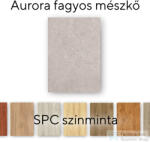 Leziter Aurora fagyos mészkő Vinyl SPC padló minta/db AUR-MINT (AUR-MINT)