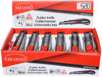  SILVER CUT fémházas kés 18mm-es köszörült, törhető pengével