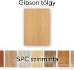 Leziter Gibson tölgy Vinyl SPC padló minta/db GIT-MINT (GIT-MINT)