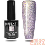  Next By Zellia Gél Lakk 10Ml - Hema / Tpo Free - ZB-088 - Szilva Lux -Lila Csillámos (ZB-88)