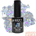  Next By Zellia Gél Lakk 10Ml - Hema / Tpo Free - ZB-060 - Tükör Galaxys-Csillásos Holografikus (ZB-60)