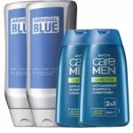 Avon Szett Férfi 2 x Individual Blue gél 2 x Sensitive kondicionáló sampon (59618)