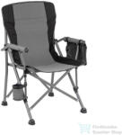 Leziter Comfort karfás horgász szék pohártartóval szürke YF-01-GRAY (YF-01-GRAY)