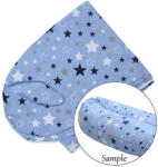 Scamp Formázható univerzális szoptatós párna pamut huzat - Blue White Little Big