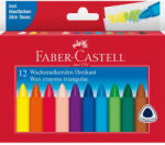 Faber-Castell Zsírkréta készlet háromszögletű Faber-Castell 12klf. szín (FC120010) - cartridge