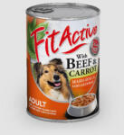 FitActive konzerv Adult - nedveseledel (marha+répa) felnőtt kutyák részére (1250g) (318462)