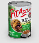 FitActive konzerv Adult - nedveseledel (sertés+rizs&borsó) felnőtt kutyák részére (1250g) (318479)