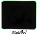 BlackBird Egérpad Gamer NanoGlide 21x25cm 3mm vastag zöld varrott szegély (BH1833)