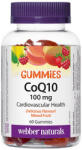 Webber Naturals CoQ10 Gummies 100 mg Mixed Fruit / 60 Gummies