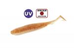 Molix RA Shad 3.5" / #147 - UV Orange/Red Gold Flake gumihal