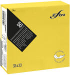 INFIBRA Szalvéta 33x33cm citromsárga 2 réteg 50 lap/csomag - atadcleankft