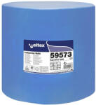 Celtex Superblue 1000 ipari törlő cellulóz, kék, 3 rétegű, 360m, 1000 lap, 36x36cm, 1 tekercs/zsugor
