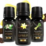 Aromaholik Szójagyertya illóolajok Indiai Bio Organic szett (Olejki Eteryczne do Świec Sojowych)