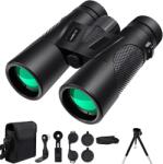 Leblou Binoclu D-Optics 12x42 HD cu trepied și adaptor telefon (MB-67)