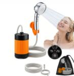 Leblou Duș portabil LEBLOU cu motor dublu 7800 mAh, IPX8 (DusPortabilPortocaliuRotund)