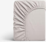 Goldea cearceaf de pat cu elastic din jersey - gri-maroniu 160 x 200 cm