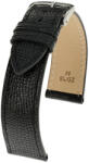 Rios French óraszíj fekete - 20mm/ M/L - 114/82mm