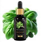 Aromaholik Természetes Bazsalikom Illóolaj Tiszta 100% Bio Friss Gyógynövényes 30ml (Olejek z Bazylii Olejki do Sauny)