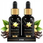 Aromaholik Természetes Vanília illóolaj Diffúzor Kandalló Gyertya 2x 30ml (Olejek z Wanilii Eteryczny do Sauny)