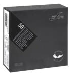 INFIBRA Szalvéta INFIBRA 2 rétegű 33x33 cm fekete 50 lapos - papir-bolt