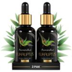 Aromaholik Eukaliptusz Illóolaj 100% Természetes Minősített Tiszta 2x 30ml (Olejek z Eukaliptusa Eteryczny do Sauny)