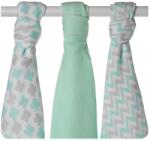 XKKO BMB Bambusz pelenka Scandinavian Baby Mint, 70x70, MIX 3db