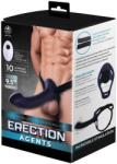 NMC Strap-on with 10 Vibration Modes, Remote Control, USB, Silicone, 24cm