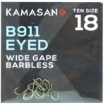 Kamasan Horgok Kamasan B911 Eyed Barbless 18-as méret (KAM-B911-E18)