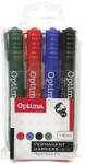 Optima Alkoholos marker OPTIMA kerek 4 darabos (120934) - tonerpiac