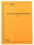  Nyomtatvány előadói munkakönyv A/4 20 lapos - tonerpiac