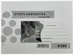  Nyomtatvány útnyilvántartás A/5 fekvő 50 lapos - tonerpiac