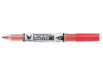 Pilot Táblamarker PILOT V-Board Master S Ultra Fine piros (WBMA-VS-UF-R-BG)