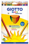 GIOTTO Színes ceruza GIOTTO Elios háromszögletű 18 darabos (277900)