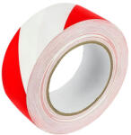 GRAND Jelzőszalag GRAND 48mm x 50m öntapadós piros-fehér (130-1961) - tonerpiac