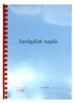  Nyomtatvány szolgálati napló/őrnapló A/4 (22934) - tonerpiac
