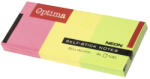 OPTIMA Öntapadós jegyzet OPTIMA 38x51mm neon 3x100 lap (122939) - tonerpiac