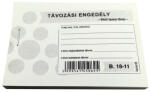  Nyomtatvány távozási engedély 50x2 (22498) - tonerpiac