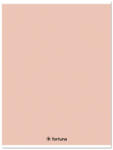 FORTUNA Füzet kockás FORTUNA Monocolor A/5 32 lapos 27-32 pasztell barack (01.08669)