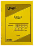 VECTRALINE Nyomtatvány szállítólevél VECTRALINE A/5 álló 25x4 lapos (B10-70/A/V) - tonerpiac