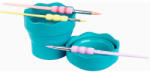 Faber-Castell Ecsettál összecsukható mechanizmussal CLIC&GO Faber-Castell türkiz (FC181580) - tonerpiac