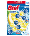 Bref Toalett illatosító golyó BREF Power Aktiv Lemon 3x50 g