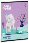Ars Una Leckefüzet ARS UNA A/5 32 lapos Cute Animals-Unicorn (50844487)