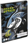 LIZZY Füzet kockás LIZZYSULI A/5 32 lapos 27-32 Shark Attack (7500171007) - tonerpiac